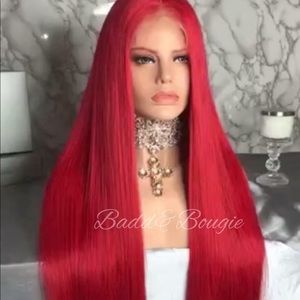 Customized Glueless Virgin Lace Wig